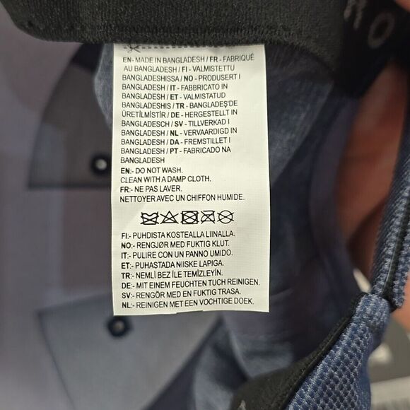 PGA‎ Tour Pro Series Script Logo Adjustable Strap Golf Hat Blue One Size Cap - Picture 12 of 12